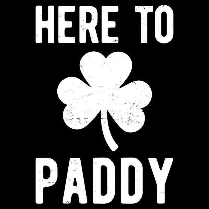 Here To Paddy St Patricks Day Hooded Wearable Blanket