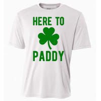 Here To Paddy St Patricks Day Cooling Performance Crew T-Shirt