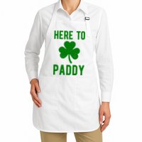 Here To Paddy St Patricks Day Apron