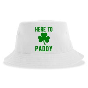 Here To Paddy St Patricks Day Sustainable Bucket Hat