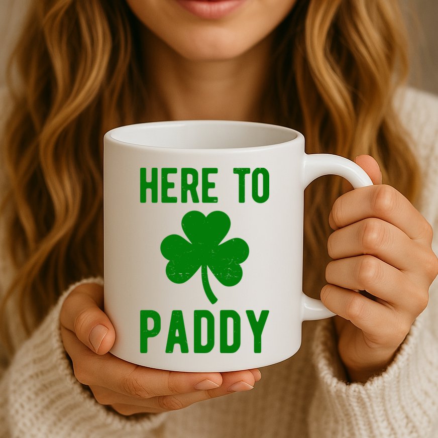 Here To Paddy St Patricks Day Mug