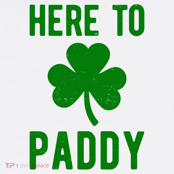 Here To Paddy St Patricks Day 11oz C Handle Ceramic Mug
