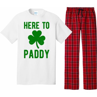 Here To Paddy St Patricks Day Pajama Set