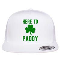 Here To Paddy St Patricks Day Flatbill Hat