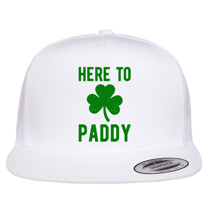 Here To Paddy St Patricks Day Flatbill Hat