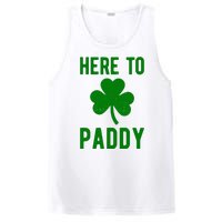 Here To Paddy St Patricks Day PosiCharge Competitor Tank