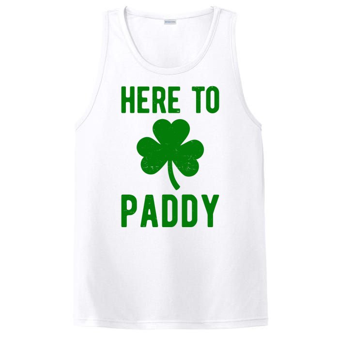 Here To Paddy St Patricks Day PosiCharge Competitor Tank