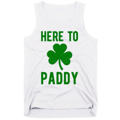 Here To Paddy St Patricks Day Tank Top