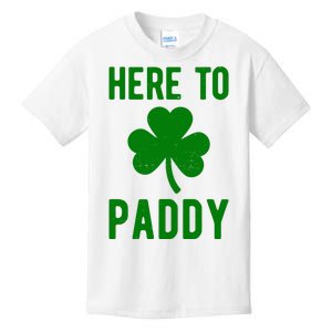 Here To Paddy St Patricks Day Kids T-Shirt