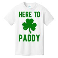 Here To Paddy St Patricks Day Kids T-Shirt