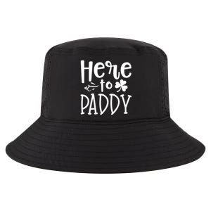 Here To Paddy Funny St Patty Day Party Cute Gift Funny Gift Cool Comfort Performance Bucket Hat