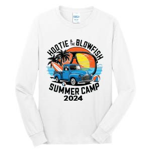 Hootie The Puffer Fish Summer 2024 Camping Adventure Tall Long Sleeve T-Shirt