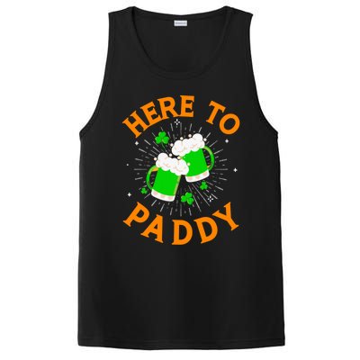 Here To Paddy Gift PosiCharge Competitor Tank