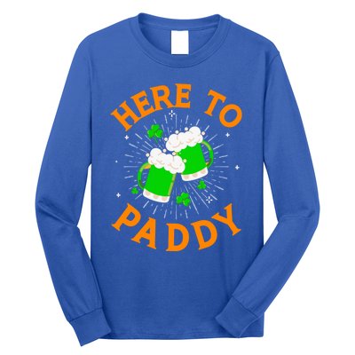 Here To Paddy Gift Long Sleeve Shirt