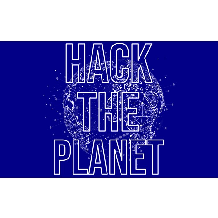 Hack The Planet Coder Gift Bumper Sticker