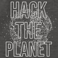 Hack The Planet Coder Gift Vector Backpack
