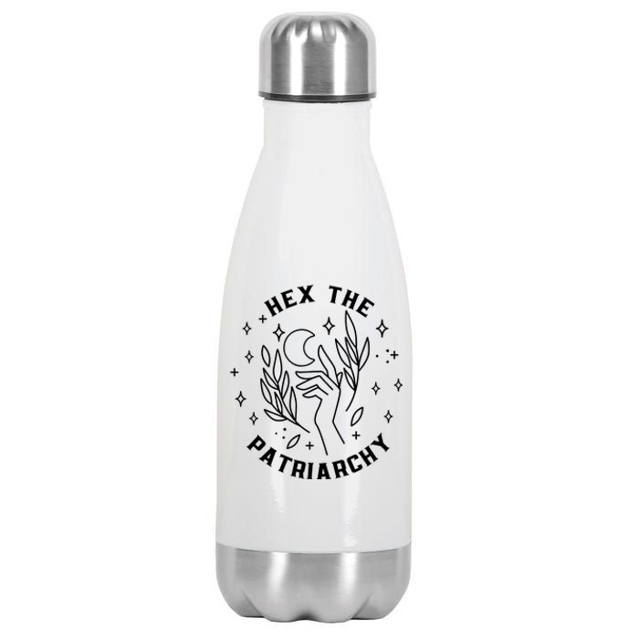 Hex The Patriarchy Halloween Gift For Feminists Stainless Steel Insulated Water Bottle