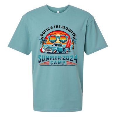 Hootie The Puffer Fish Summer 2024 Camping Gift Sueded Cloud Jersey T-Shirt