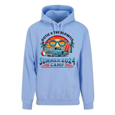 Hootie The Puffer Fish Summer 2024 Camping Gift Unisex Surf Hoodie