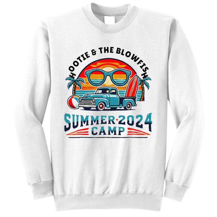 Hootie The Puffer Fish Summer 2024 Camping Gift Sweatshirt