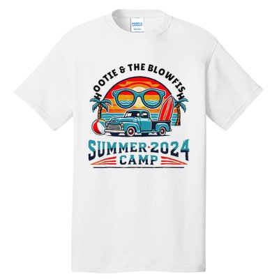 Hootie The Puffer Fish Summer 2024 Camping Gift Tall T-Shirt