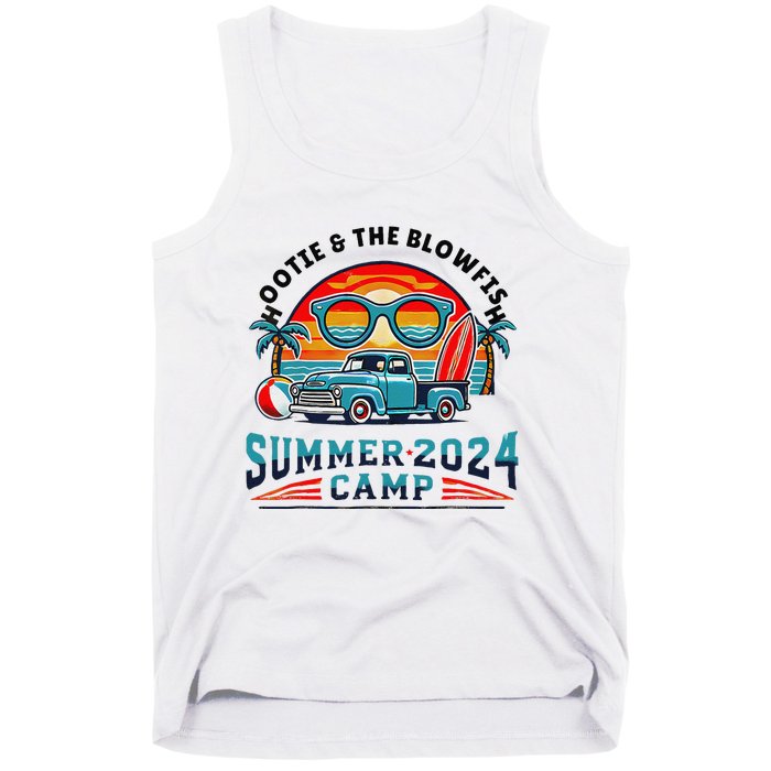 Hootie The Puffer Fish Summer 2024 Camping Gift Tank Top