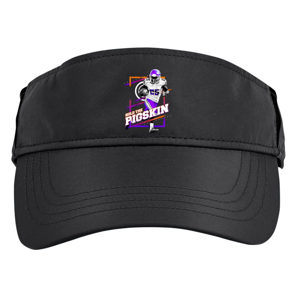 Hold The Pigskin Adult Drive Performance Visor