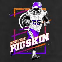 Hold The Pigskin Adult Drive Performance Visor