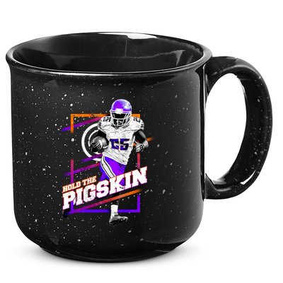 Hold The Pigskin 15oz Campfire Ceramic Mug
