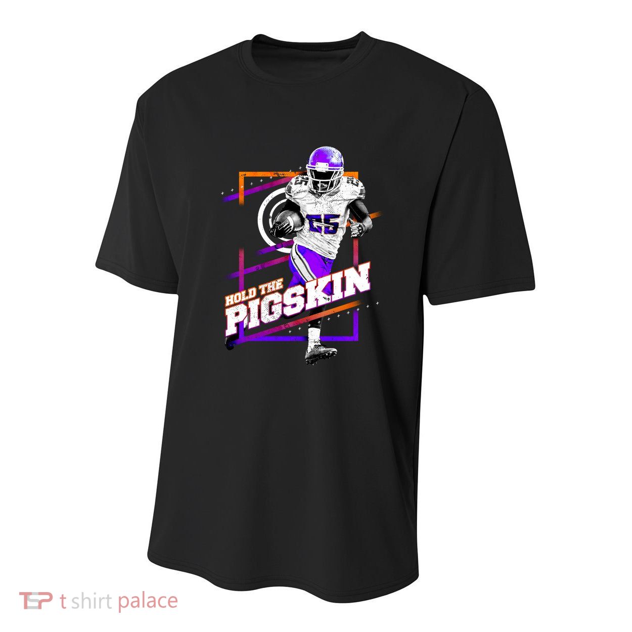 Hold The Pigskin Youth Performance Sprint T-Shirt