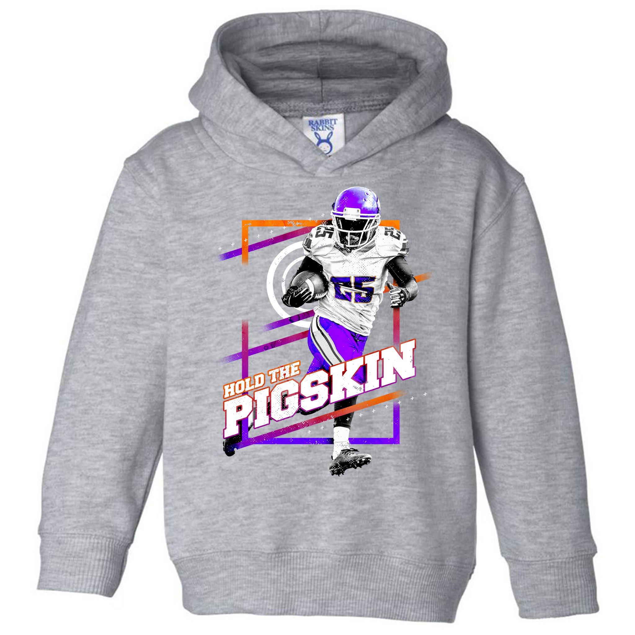Hold The Pigskin Toddler Hoodie