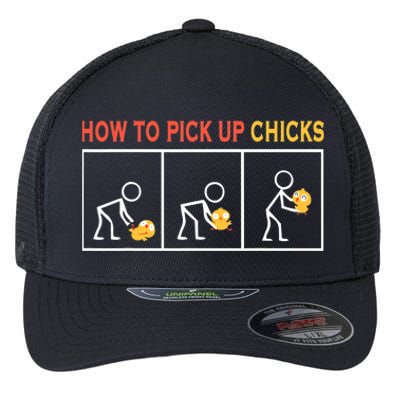 How To Pick Up Chicks Cute Pick Chicks Flexfit Unipanel Trucker Cap