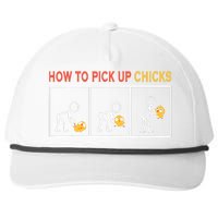 How To Pick Up Chicks Cute Pick Chicks Snapback Five-Panel Rope Hat