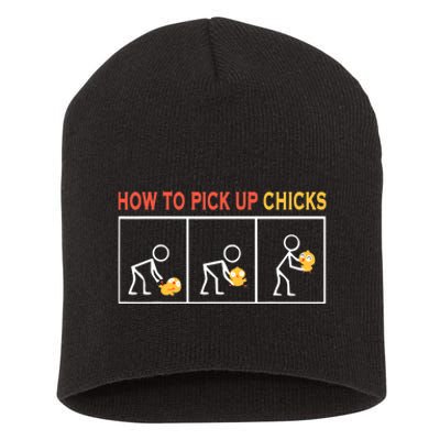 How To Pick Up Chicks Cute Pick Chicks Short Acrylic Beanie