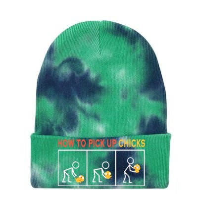 How To Pick Up Chicks Cute Pick Chicks Tie Dye 12in Knit Beanie