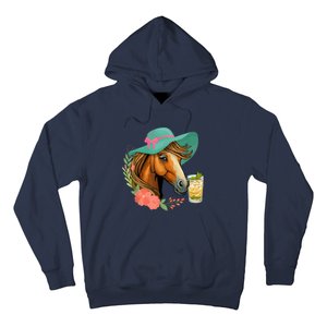 Horse Tea Party Horses Horseman Equestrian Riding Hoodie