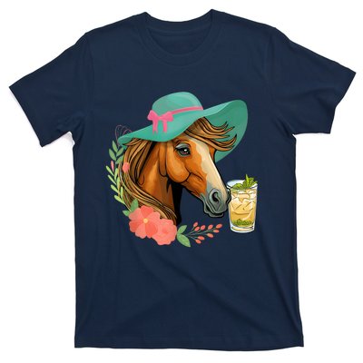 Horse Tea Party Horses Horseman Equestrian Riding T-Shirt