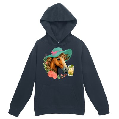 Horse Tea Party Horses Horseman Equestrian Riding Urban Pullover Hoodie