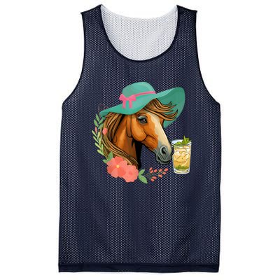 Horse Tea Party Horses Horseman Equestrian Riding Mesh Reversible Basketball Jersey Tank