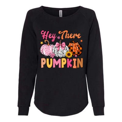 Hey There Pumpkin Fall Season Halloween Lover Womens California Wash Sweatshirt