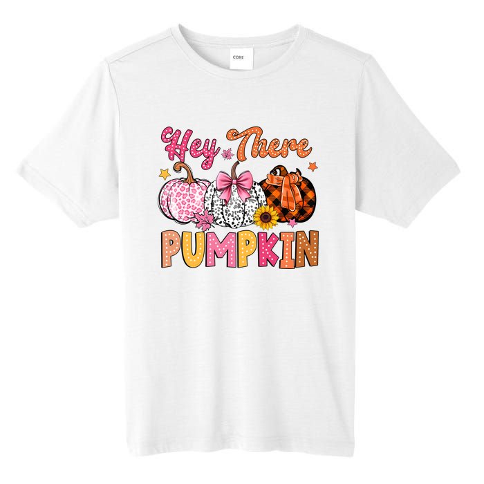 Hey There Pumpkin Fall Season Halloween Lover Tall Fusion ChromaSoft Performance T-Shirt