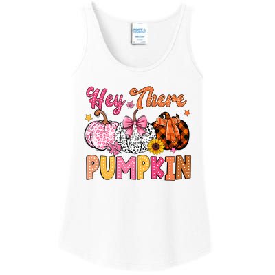 Hey There Pumpkin Fall Season Halloween Lover Ladies Essential Tank