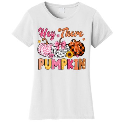 Hey There Pumpkin Fall Season Halloween Lover Women's T-Shirt