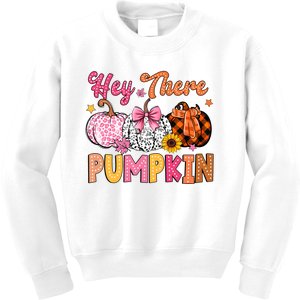 Hey There Pumpkin Fall Season Halloween Lover Kids Sweatshirt