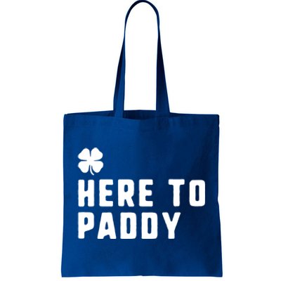 Here To Paddy St Patrick's Day Funny Gift Tote Bag