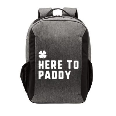 Here To Paddy St Patrick's Day Funny Gift Vector Backpack