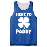 Here To Paddy St Patrick's Day Party Ing Gift Mesh Reversible Basketball Jersey Tank