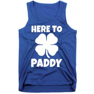 Here To Paddy St Patrick's Day Party Ing Gift Tank Top