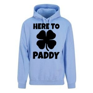 Here To Paddy St Patrick's Day Party Ing Gift Unisex Surf Hoodie