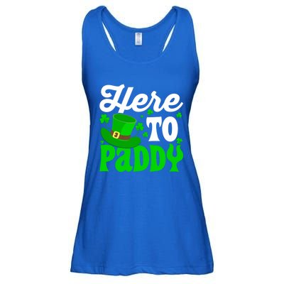 Here To Paddy Gift Ladies Essential Flowy Tank